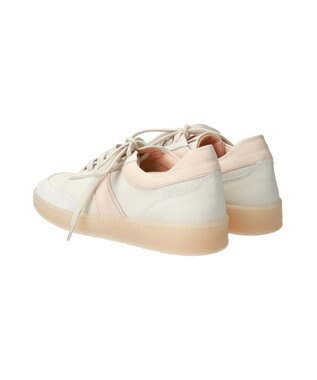 INTER-CHAUSSURES 【QUSHELI】ベーシックレザースニーカー オフホワイト