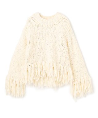 uncrave フリンジプルオーバー