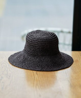 Tiaclasse ペーパーバケットハット ブラック