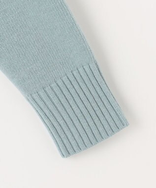 J.PRESS LADIES 【WEB限定カラーあり・洗える】CAT ハイネックプルオーバー ニット ミントブルー系