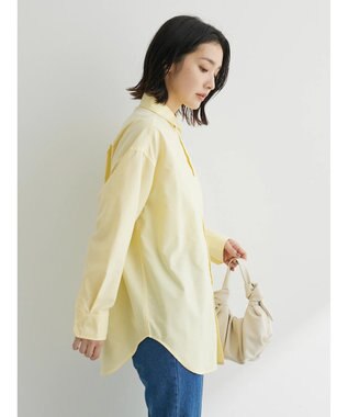 Green Parks オックス先染めシャツ Yellow