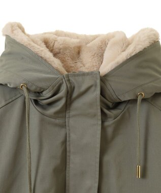 earth music&ecology マルチウェイマウンテンパーカー カーキ