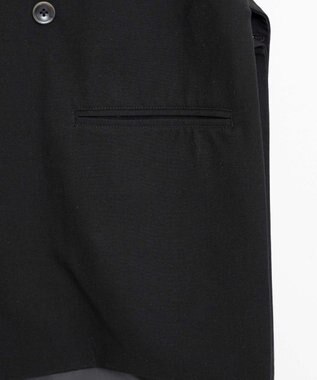 WEGO 【ユニセックス着用ITEM】TRノーカラーベスト ブラック