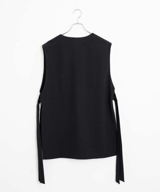 WEGO 【ユニセックス着用ITEM】TRノーカラーベスト ブラック