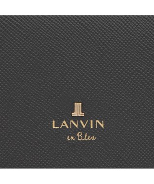 LANVIN en Bleu リュクサンブール 口金二つ折り財布 ダークネイビー