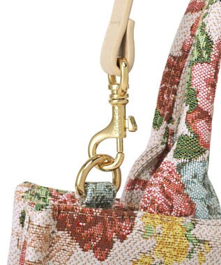 Maison de FLEUR フラワーガーデン柄ゴブラン2Wayスクエアトート Multi