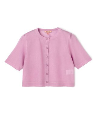 TOCCA 【星風まどかさん着用】SHEER JEWEL KNIT シアーニットカーディガン ライラック系
