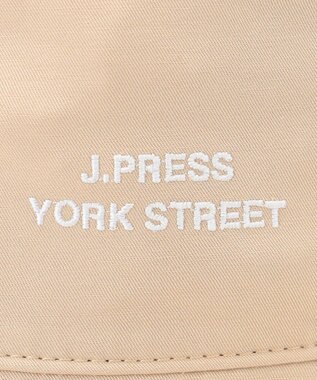 J.PRESS YORK STREET 　【UNISEX】ロゴ刺繍バケットハット ベージュ系