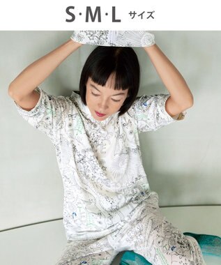 tsumori chisato SLEEP ツモリチサト パジャマ 綿100%(本体) 天竺素材 7分袖 長袖 8分丈 レディース UDT216 /ワコール