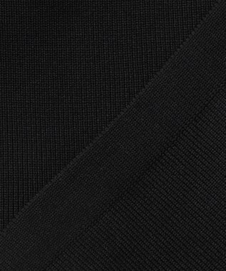 組曲 S 【組曲×setsuko sagittaire】ボンボンフラワーニット カーディガン ブラック系