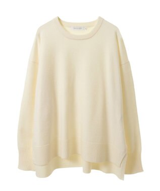 AMERICAN HOLIC バイパチサイドスリットニットプルオーバー Ivory