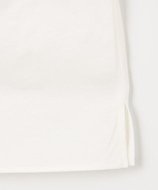 自由区 【洗える・ジャージー素材】フロントレースジャージー プルオーバー ホワイト系