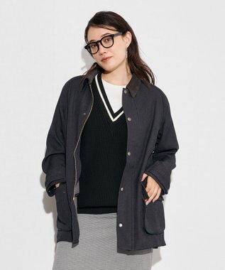 J.PRESS YORK STREET 【UNISEX】サファリジャケット グレー系