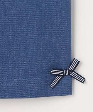 ANY KIDS 5分丈レギンス ブルー