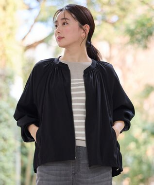 ANY L 清涼リラックスブルゾン ブラック