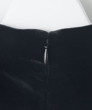 23区 【APPLAUDIR】ベルベットコンビ ドレス ブラック系