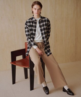 J.PRESS LADIES 【WEB限定】PRINCE クルーネック ニット 【WEB限定】オフ系