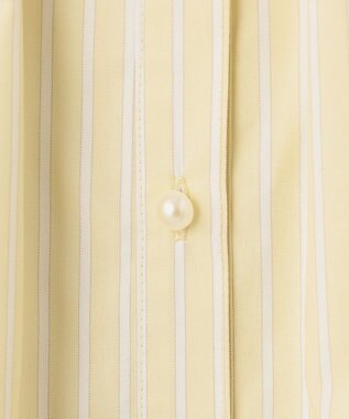 ANY SIS 【洗える】ラッフルレイヤード ブラウス イエローストライプ