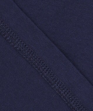 Feroux 【UVケア】バイカラーラッフルスリーブ Ｔシャツ ブルー系