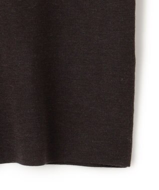 ICB 【洗える】エクストラファインメリノ クルーネックプルオーバー バーントブラウン系