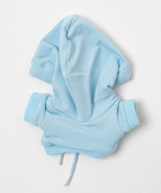 WEGO 【痛バ＆推し活】ぬい無地パーカー15cm サックス