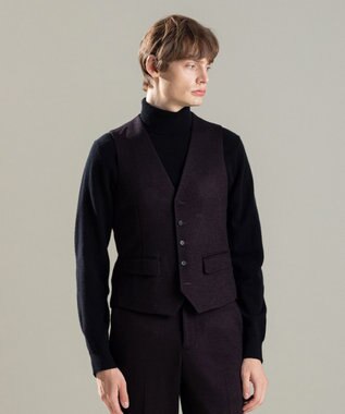 JOSEPH HOMME ドビージャージー　ジレ ダークブラウン系