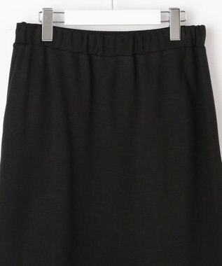 J.PRESS LADIES 【洗える】デュアルウォームポンチ スカート ブラック系