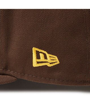 WEGO 【ユニセックス着用ITEM】NEWERA　5950　MLB　VISOR　LOGO ブラウン