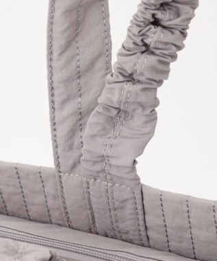 Y'SACCS 【Y’SACCS vous et】ギャザーハンドル2WAYヌビバッグ グレー