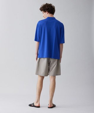 UNFILO MENS 【抗菌防臭】イージーケア ライトニットポロ [23年春夏商品] ブルー