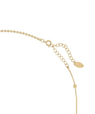 AMERICAN HOLIC 【ステンレス】スイッチドボールチェ－ンネックレス Gold