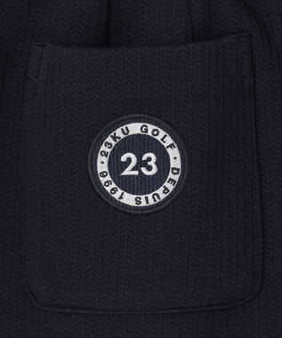 23区GOLF 【WOMEN】ヘリンボンジャージスカート ネイビー系