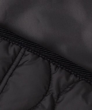 23区 【撥水加工】中綿 パディング ジレ ブラック系