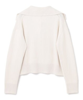 JOSEPH シルクカシミヤ　ポロニット Oyster white