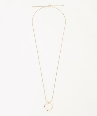 ANY スライドボールネックレス ライトゴールド