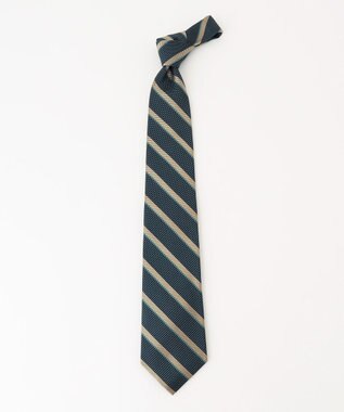 J.PRESS MEN 【STRUCTURE MIX COLLECTION】ストラクチャーミックス ネクタイ ピーコックグリーン系2