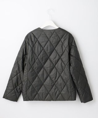 J.PRESS LADIES L 30デニール高密度タフタII キルティングコート グレー系