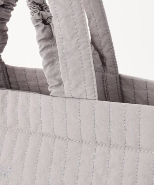 Y'SACCS 【Y’SACCS vous et】ギャザーハンドル2WAYヌビバッグ グレー