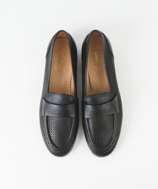 BONTRE 【LucaGrossi/ルカグロッシ】メッシュローファー/F704M-RS ブラック