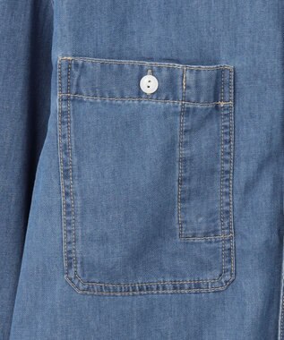 J.PRESS YORK STREET 【UNISEX】デニムシャツ スカイブルー系