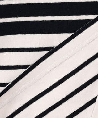 23区 S 【Oggi4月号掲載/洗える】Armor-lux バイカラーボーダー カットソー ネイビーxアイボリーボーダー