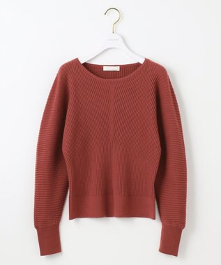 ANY SIS L 【洗える】アレンジRIB ニット チェリー