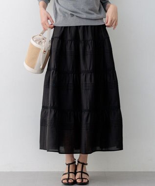 組曲 L 【先行予約】クラウドローン スカート ブラック系