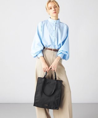 LA BAGAGERIE 縦長スクエアトート ブラック