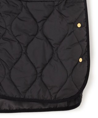 23区 S 【撥水加工】中綿 パディング ジレ ブラック系