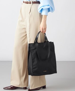 LA BAGAGERIE 縦長スクエアトート ブラック