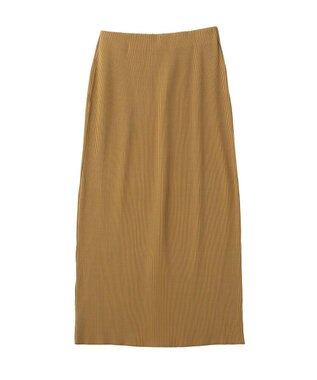 AMERICAN HOLIC 針抜きリブタイトスカート Camel