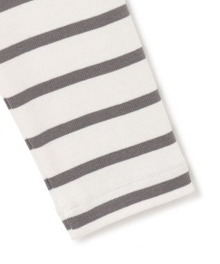 23区 L 【SLOW/一部店舗限定】ミドルフライスジャージー 長袖カットソー ライトグレー系1