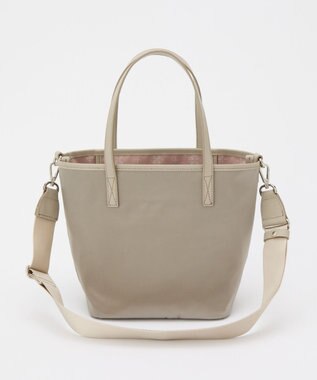 russet リバーシブル2wayトートバッグ(CE-1667) BeigePink