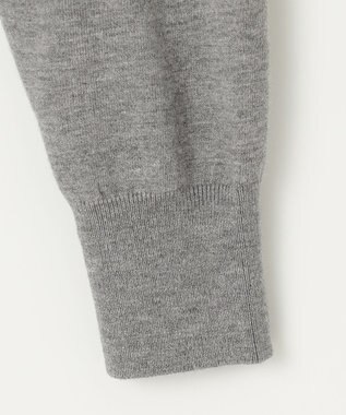 JOSEPH ABBOUD 【新色追加】チクチクしない SNOWYクルーネックニット ライトグレー系